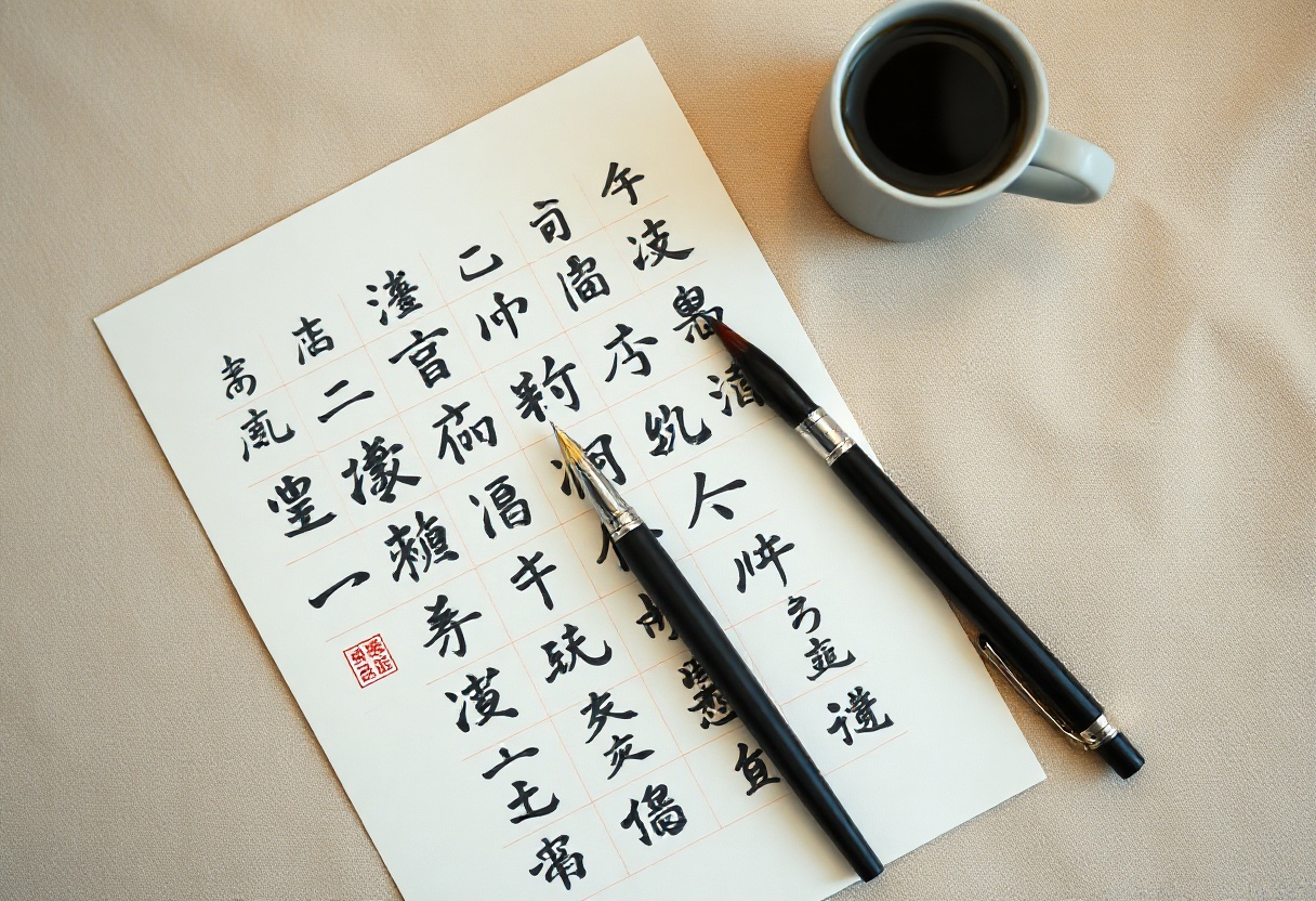 把你的手写字变成字体:从一张格子纸到一份 OTF 的完整流程